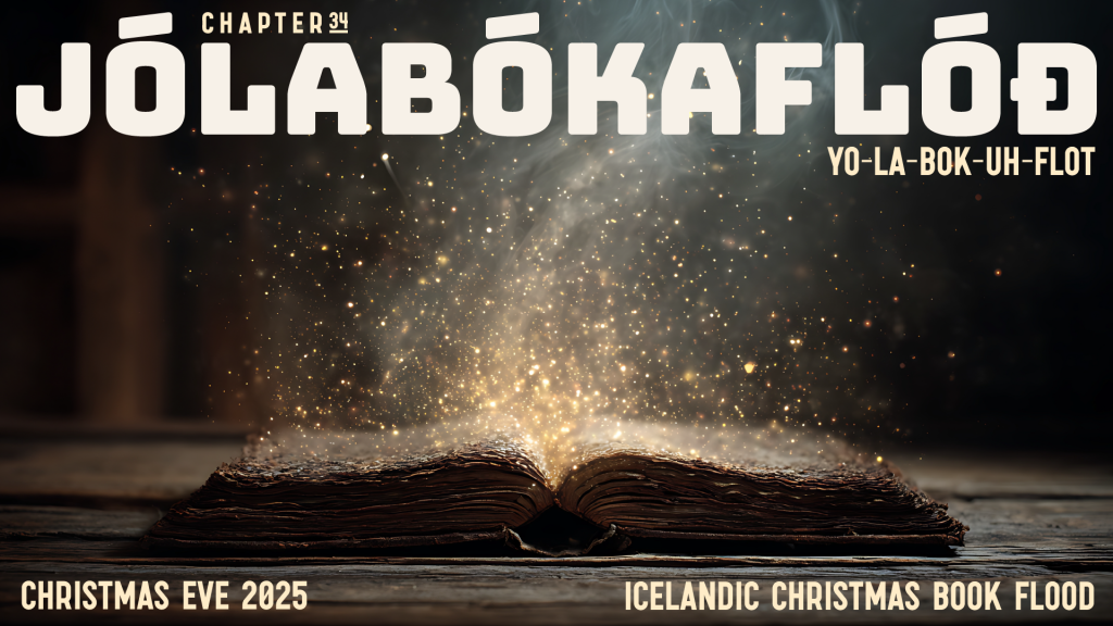 Jólabókaflóð - Icelandic Christmas Book Flood at Chapter 34
