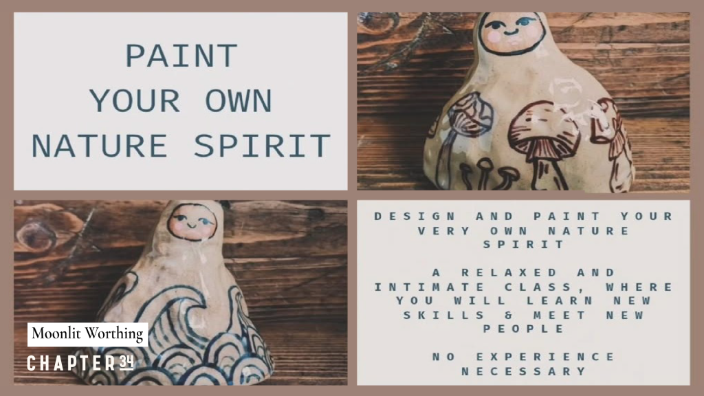 Paint your own Nature Spirit Workshop