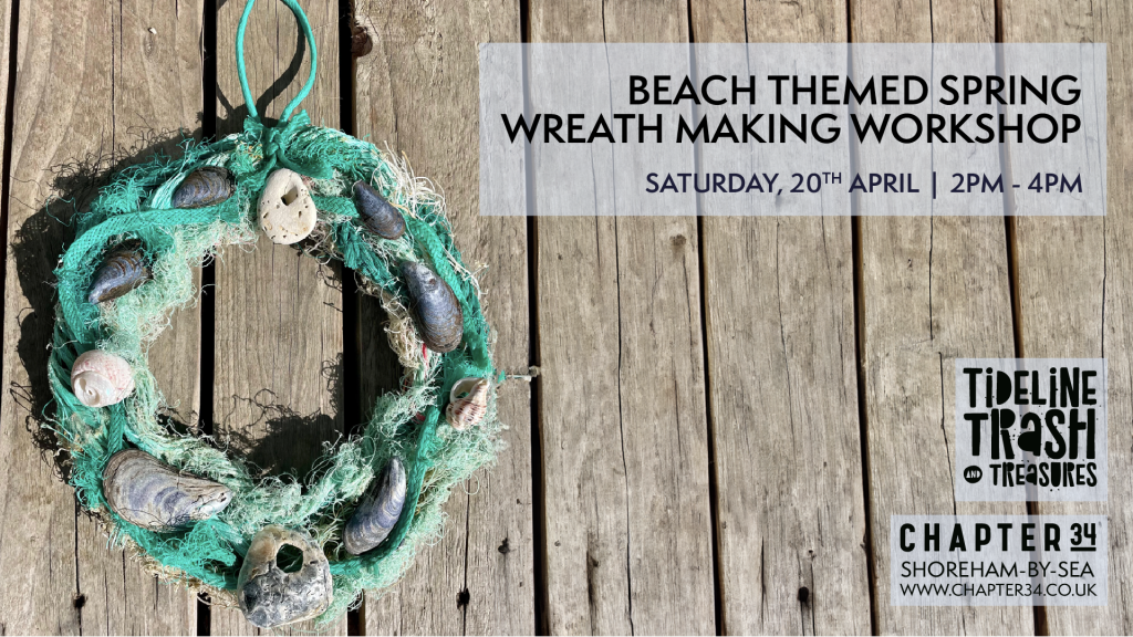 Beach themed Spring wreath making workshop