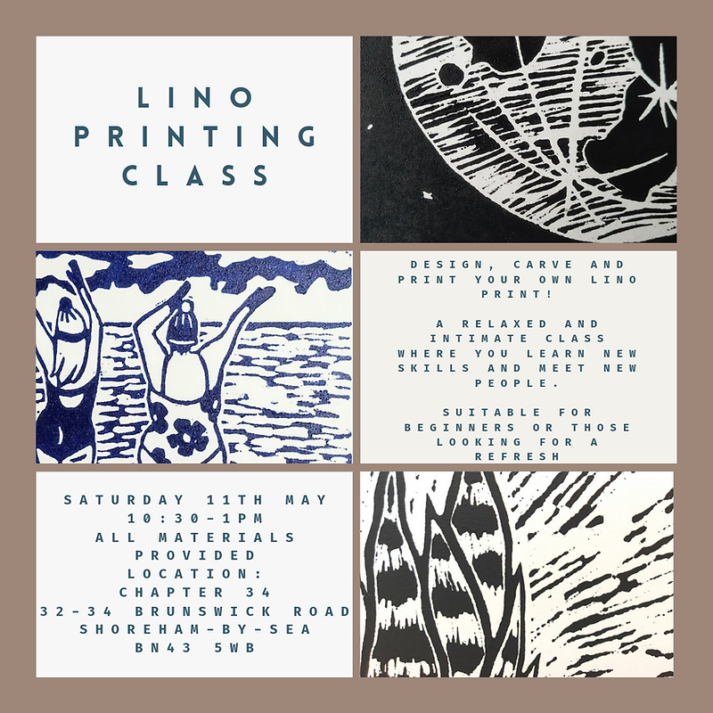 Lino Printing Class