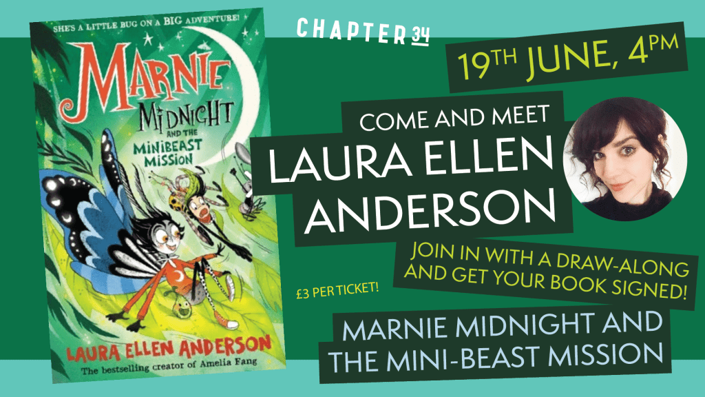Marnie Midnight and the Mini-Beast Mission with Laura Ellen Anderson