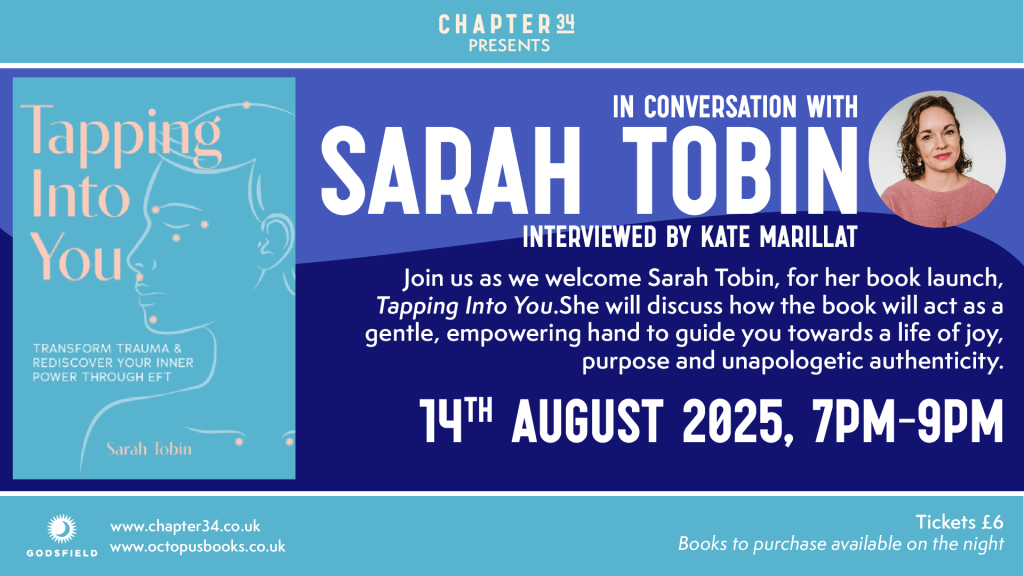 Book Launch | Sarah Tobin | Tapping into You