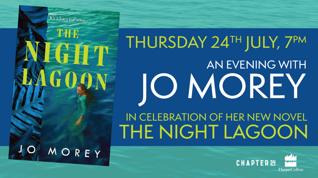 Jo Morey - The Night Lagoon - An Author Event