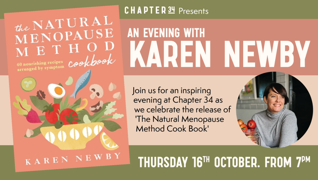An Evening with Karen Newby - The Natural Menopause Method Cook Book